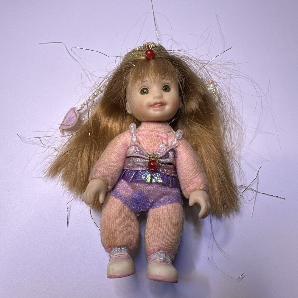 Only Hearts Club Li'l Kids Doll Pink Jumper Red Hair 2007